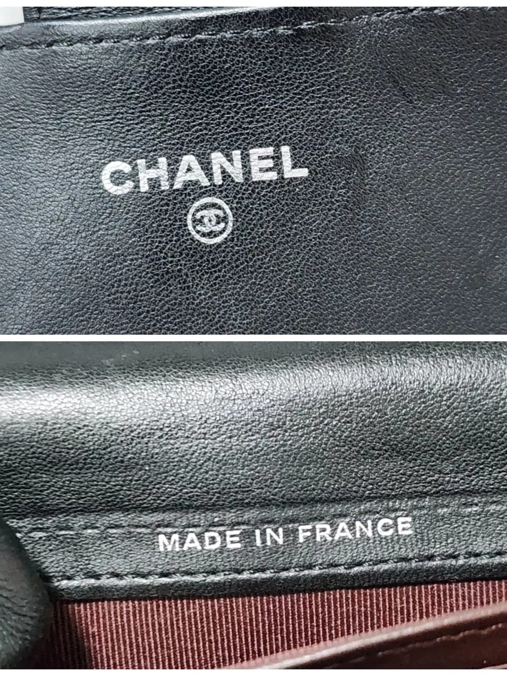 CHANEL Lambskin Quilted Large Flap Wallet Black